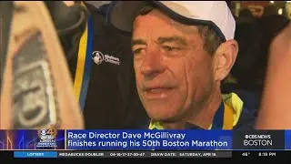Race Director Dave McGillivray Finishes 50th Boston Marathon