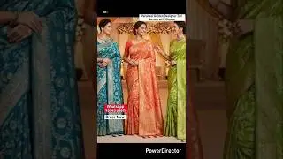 Varanasi Golden Zari Designer Sarees Self Pallu and Blouse for Sale #viralshort #Saree #trending