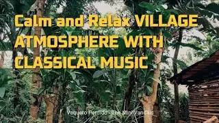 VILLAGE ATMOSPHERE WITH CLASSICAL INSTRUMENTAL MUSIC || FEEL THE COMFORT OF A COZY VILLAGE 