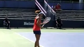 Brooke Austin High Speed Return of Serve - US Open Junior 2013