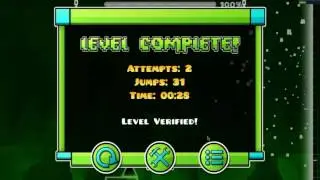 Geometry dash 2.1 - Gameboy By StarkyLM (Me) 0 - 17 sec