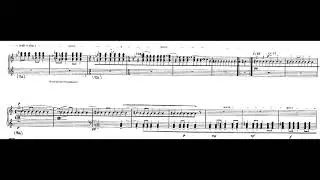 John Corigliano - Fantasia on an Ostinato for Piano (1985) [Score-Video]
