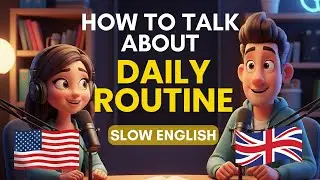 Everyday English at Home | Morning to Night Routine | Slow & Natural English