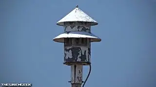 FS Model 5 Tornado Siren Test - Alert - Delavan (Walworth Co.), WI