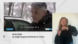 25 01 2026 La neige toujours présente en Corse