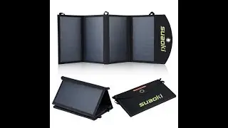 Солнечная панель Suaoki на 25 W. Реально удивила))