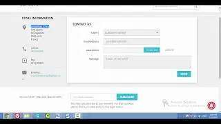 How to manage store title and contact information PrestaShop 1 7 x
