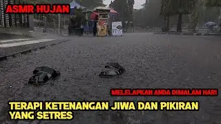 terapi suara rintikan air hujan dan petir , terapi banjir menghilangkan setres dan mengobati pikun 
