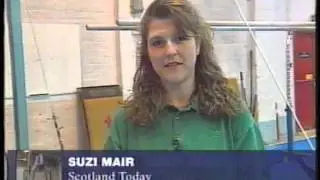 Pre Commonwelth Games 1994 STV news feature - Falkirk School of Gymnastics