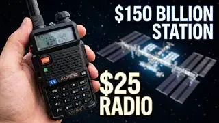 International Space Station, Baofeng UV-5R ISS  145.800 MHz 24.08.2015
