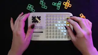 ASMR Gentle Puzzle Game Sounds ⭐ Clicking & Tapping ⭐ Soft Spoken 