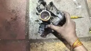 310rr throttle body cleaning part 2