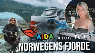 10 Tage NORWEGENS FJORDE mit AIDAperla | AIDA Vlog | Teil 1