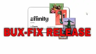 📣⚠️  Affinity 3.0.2.3912 un nuovo aggiornamento.