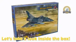 Modelsvit 72073 - Mirage 2000C Multirole Jet Fighter - Blick in die Schachtel