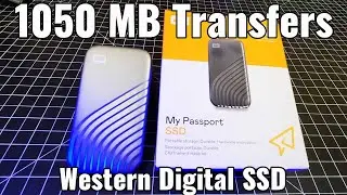 Розыгрыш и обзор нового твердотельного накопителя My Passport 2020 от Western Digital со скоростью до 1050 МБ.