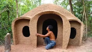 Build Most Beautiful Ancient Mud Villa