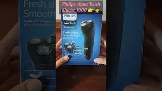Philips Aqua Touch Shaver 1000 For Fresh & Smooth Finish 👉🤵 #unboxing #grooming #shorts