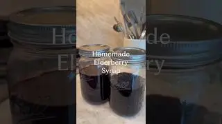 Give your immune system a boost with this homemade elderberry syrup! 🌿 #diy #homemade #reels