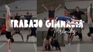 TRABAJO DE GIMNASIA (PIRÁMIDES) // Pirámides en pareja, tríos y grupos 🕺🏻🤸🏻‍♀️