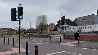 Brand New 2024 Peek TLED V2 Traffic Lights In Aldridge Town Centre