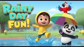 Rain Rain Go Away | Fun Rainy Day Song for Kids | Curious Cubs