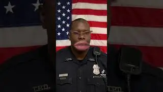 COP FIRED FOR TRAIN MEME 😂 #cops #copmemes #shorts