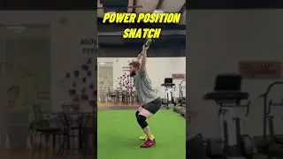 WEIGHTLIFTING101: Power Position Snatch Demo #weightlifting #olympicweightlifting #snatch #wl101