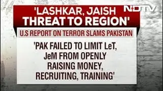 Pak-Based Terror Outfits Still Posing Threat In Subcontinent: US Report