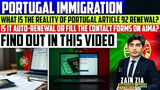 PORTUGAL ARTICLE 92 RENEWALS | HOW TO DO IT? | ACCORDING TO THE LAW WITH REFERENCE 🇵🇹 