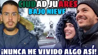 PAREJAS de CUBANOS🇨🇺 en CIUDAD JUARES🏙 CONOCEN la NIEVE🌨 *por 1ra vez* y se QUEDAN PERPLEJOS😱