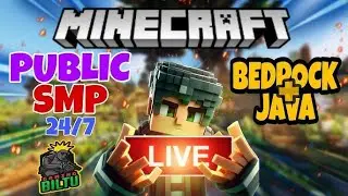 MINECRAFT PUBLIC  SMP 24/7 JAVA/ PE SERVER | BILTUSMP DAY #1.  #minecraft  #minecraftbuild