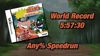 Any % Speedrun First Submitted World Record - Naruto: Path of the Ninja (2021)