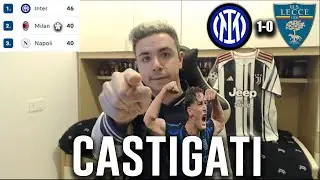 È DESTINO! DOVEVA SEGNARE PROPRIO LUI! Inter Lecce 1-0
