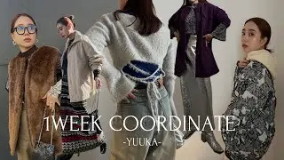 新人プレスのリアル秋冬1週間コーデ