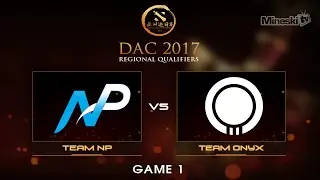 Team NP vs Team Onyx | Dota 2 Asia Championship | Group Stage | Best of 3 | Game 1