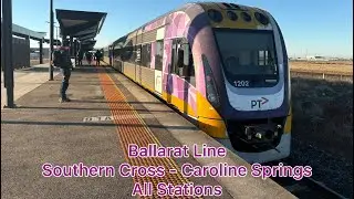 Journey: Southern Cross - Caroline Springs All Stations (VLocity)