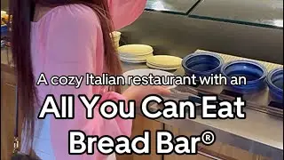 ALL YOU CAN EAT BREAD BAR&reg;!!! Only available at Pacini Restaurant. #calgary #yyc #food #bread #pasta