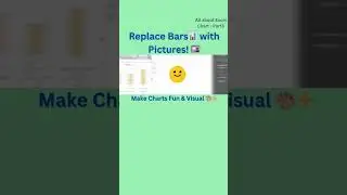 📊 Excel Chart Hacks⚡ | Part 3 &ndash; Swap Boring Bars with Images! 🖼️✨ #shorts