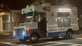 mistersofteeoflongisland Grumman Olson Mister Softee Ice Cream Truck heading back to the Depot