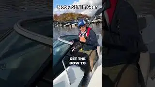 Avoid This Common Docking Mistake: Bridge Marina Docking Tips PART 1 of 2 #shorts