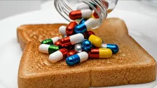 Soft bread, crunchy capsules &mdash; an unexpected ASMR experience 🤍 | Relaxing ASMR