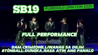 [4K] ENG CC - SB19 at PUREGOLD OPM CONCERT 2025 FULL PERFORMANCE | [DUAL CAM] 2025.07.05
