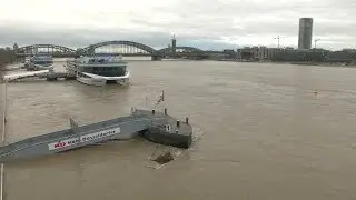 Hochwasser am Rhein: Köln zieht Flutschutztore hoch | DER SPIEGEL