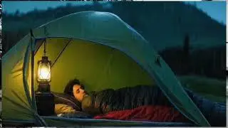 ASMR Thunderstorm on Floating Camp Tent &ndash; Sleep Audio 36