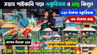 35/- টাকায়🔥মাছ ও অ্যাকুরিয়াম কিনুন | Aquarium price in Bangladesh 2025 | katabon fish price 2025