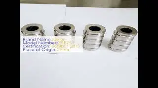 ZSE75 Twin Screw Extruder Parts PP PE POM PVC