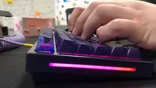Glorious gmmk pro sound glorious panda lubed, films, sound dampers