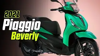 2021 Piaggio Beverly 300 & Beverly 400 Promo