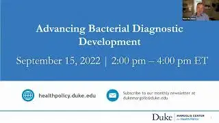 Advancing Bacterial Diagnostic Development Webinar